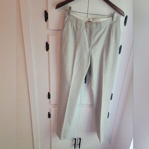 Reiss Slim Leg Wool Light Gray Career Trouser Pant 6